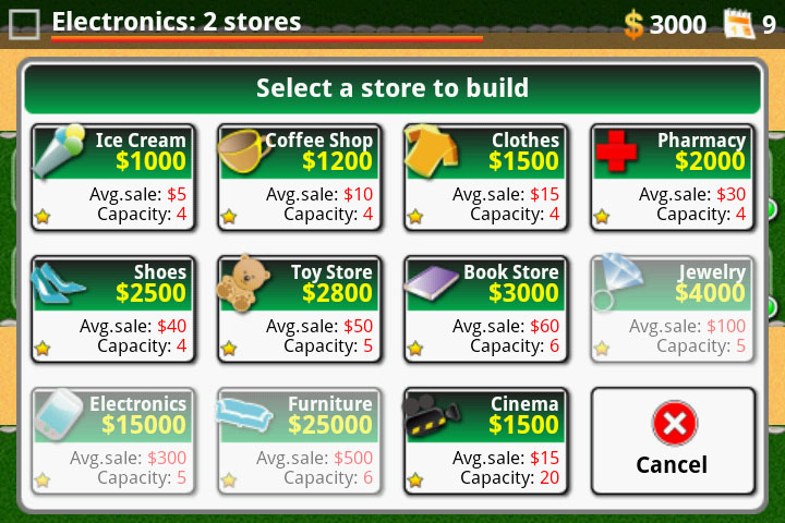 Shopper's Paradise screenshot
